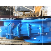 Обрезиненные чугунные знадвики Ду 400